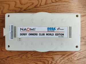 DERBY OWNERS CLUB World Sega Naomi cartridge, working ships from USA - Picture 1 of 2
