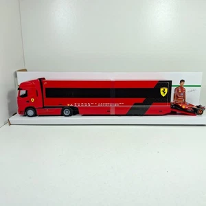 1/43 Iveco Fiat truck S-Way 570 Transporte Ferrari Sf-24 Leclerc #16 F1 Bburago - Bild 1 von 6