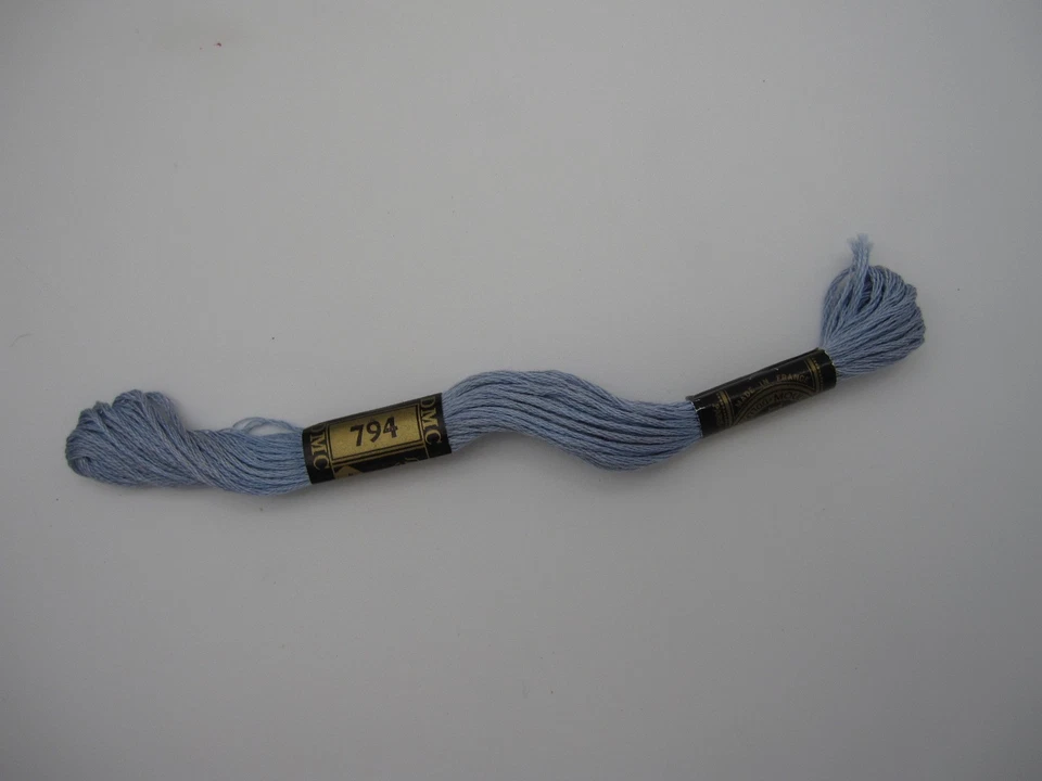 DMC 117-794  Light Cornflower Blue, Six Strand Embroidery Cotton Floss, 8.7-Yard - Image 1 of 1