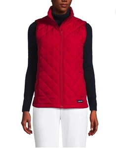NEU Lands' End Damen rote Thermo Weste Gr. XL - Bild 1 von 17
