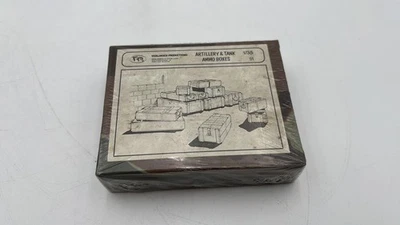 VEP91 Verlinden productions Artillery and tank ammo boxes 1/35 sigillato - Immagine 1 di 2