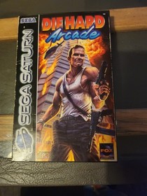 Die Hard Arcade Sega Saturn Complete with Manual PAL UK