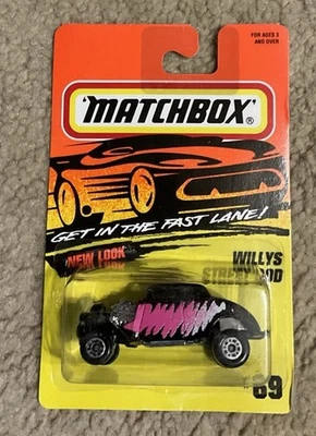 1995 Matchbox SuperFast #69  '33 Willys Street Rod - New - Image 1 of 2