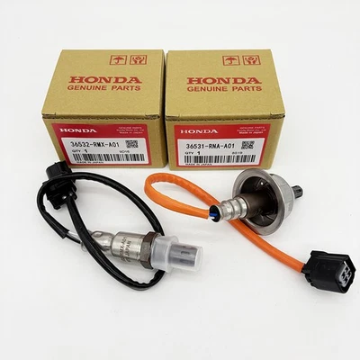 2X Sensor de oxígeno aguas arriba+aguas abajo para Honda Civic 2007-2011 1,8 L 234-9124 234-4350 Foto 1 de 2