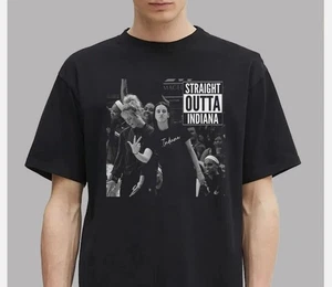 ¡NUEVO! Camiseta Caitlin Clark And Sophie Cunningham Straight Outta Indiana Fever - Imagen 1 de 5