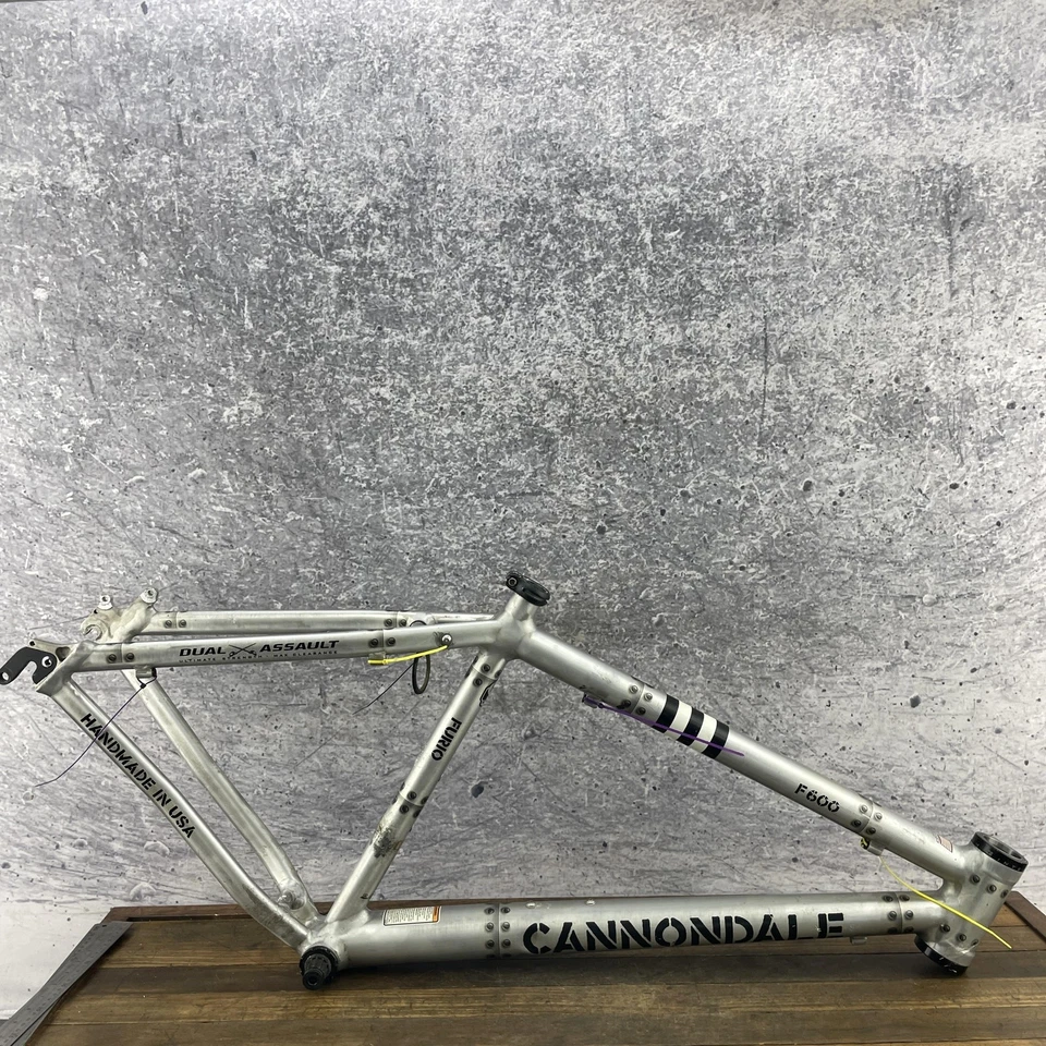 Cannondale F600 Furio 17 Frame Rivet Medium Headshok MTB Handmade in USA - Image 1 of 4