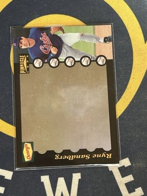 Pinnacle Denny's 1996 reproducción instantánea hologramas de movimiento completo - Ryne Sandberg #9 Foto 1 de 2