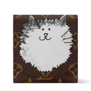 Auth New) Louis Vuitton Travels With Grace Coddington Notepad Pouch -GI1392 Cat - Picture 1 of 5