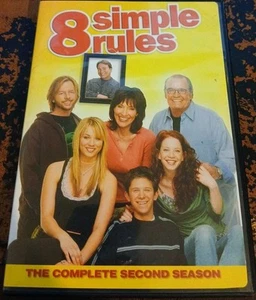 8 Simple Rules : Season 2 (2003–04) DVD Region 1 NTSC Kaley Cuoco Second Series - Picture 1 of 5