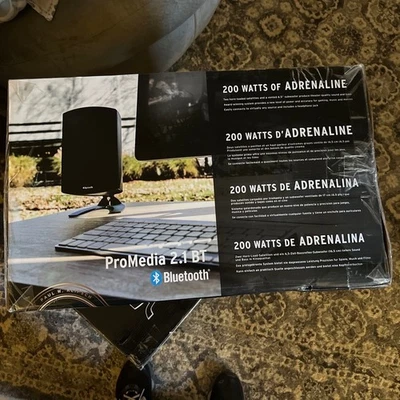 Brand New Klipsch ProMedia 2.1 Bluetooth Speakers System - Image 1 of 2