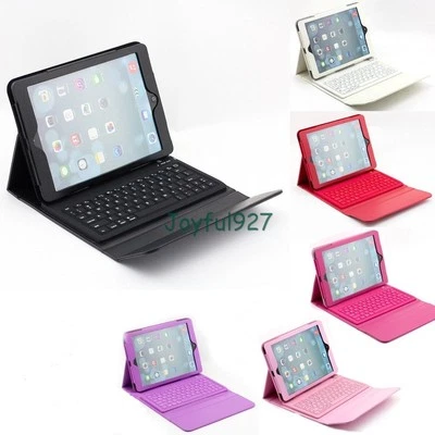 iPad 2 3 4th Gen Bluetooth Keyboard Stand Leather Case Cover - Image 1 of 4