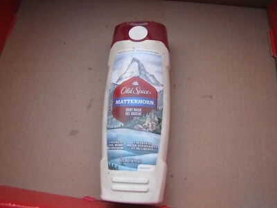 Old Spice Matterhorn Body Wash 16 盎司罕见 HTF — 第 1/2 张图片