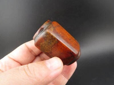 Китай, старый нефрит, культура Хуншань, коллекционные предметы, редкая конг, подвеска D(056) - Изображение 1 из 4