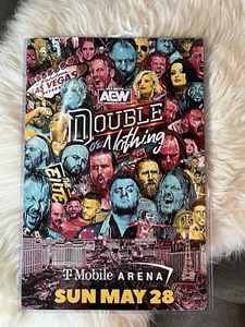 AEW DOUBLE NOTHING 2023 Posterdruck MJF FTR Darby Allin AUSVERKAUFT Las Vegas - Bild 1 von 2