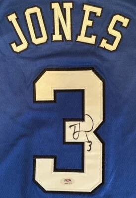Tre Jones Signed Autographed Duke Blue Devils Nike Jersey PSA/DNA COA - Image 1 of 3