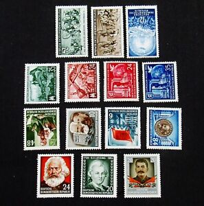 nystamps German Democratic Republic Stamp # 108//209 Mint OG H/NH     A19y3350