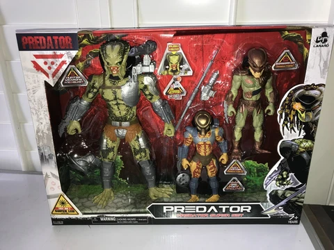 Lanard 2021 Predator Super Set w/Jungle Hunter, Berserker & City Hunter Cover