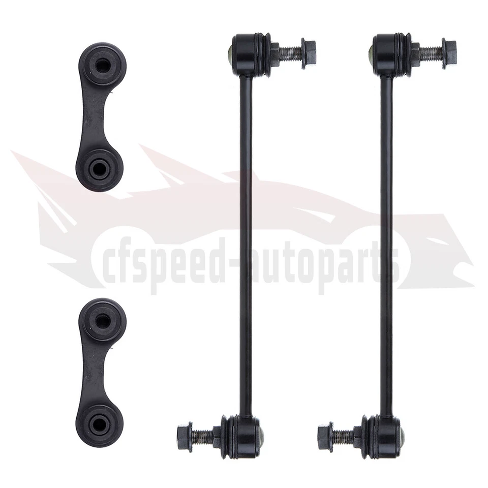 4pcs Front Rear Suspension Sway Bar End Link Kit for 2004-2009 2010 SATURN AURA - Image 1 of 1