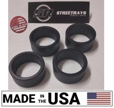 [SR] CAN AM Bombardier Outlander 650 800 ATV Complete 2" Lift Spacer Kit (BLACK) - Image 1 of 4