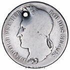 Belgique 2 francs 1834 Leopold Premier (tête laurée) Argent pièce monnaie belge