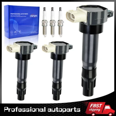 Juego de 3 bobinas de encendido y 3 bujías IRIDIO para Smart Fortwo 2008-2015 1,0 L L L3 Foto 1 de 4