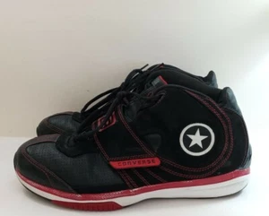 Rare Converse EB1 Elton Brand Mid - Black/Red/White 108077 Size 14 - Picture 1 of 12