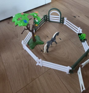 Für PLAYMOBIL Pferde Koppel Erweiterbar 3D- Druck- 7x Zaun + Tor - Bild 1 von 2