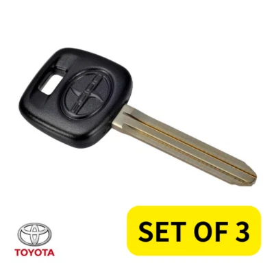 Genuine Toyota bB NCP30 Ist NCP60 iQ SCION Blank Key Set of 3 90999-00248 - Image 1 of 4