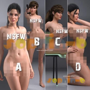 Lara Croft NSFW Desnuda 1:4 Modelo Kit Sin Pintar Impresión 3D GK Estatua Figura - Imagen 1 de 15