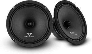 Par de altavoces bala de gama media de 6,5" para audio para automóvil 240 W 4 ohmios - Imagen 1 de 9