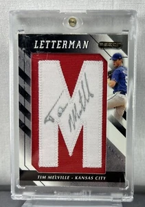 2008 Razor Letterman Autograph "M" Tim Melville - Kansas City TIM-M - Picture 1 of 7