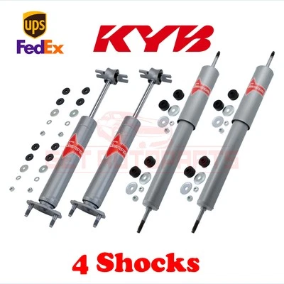 KYB Kit 4 Amortiguadores Delanteros y Traseros Gas-A-Just para BRICKLIN 1974-76 Foto 1 de 4