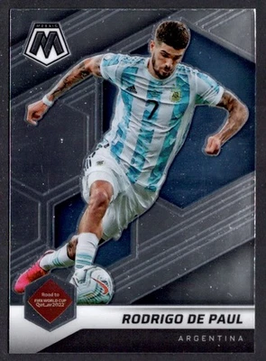 2021 Panini Mosaic Road to FIFA World Cup Rodrigo de Paul Argentina #15 - Image 1 of 2