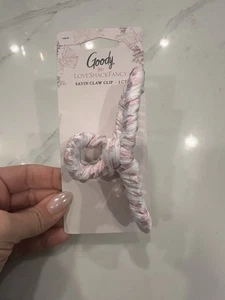 Goody x LoveShackFancy Fabric Wrap Claw Clip in Rosa Beaux ๐ - Picture 1 of 1
