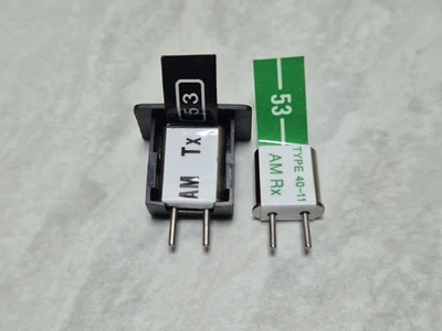 Radio Control RC AM 40MHz Crystals Matching Pair X-Tal Vintage Acoms Radio Gear - Image 1 of 3