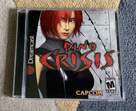 Dino Crisis Sega Dreamcast CIB Complete Disc Case Manual Tested Works