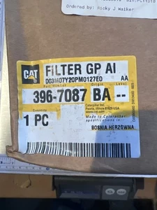 New Genuine CAT 396-7087 [1PACK] Air Filter Element - Picture 1 of 3