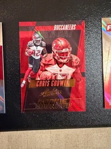 2017 PANINI ABSOLUTE ROOKIE ROUNDUP INSERT CARD BUCCANEERS CHRIS GODWIN #23 - Picture 1 of 1