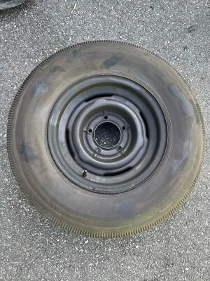 1955-1966 Rolls Royce Silver Cloud Spare Wheel and Tire With Original Tire - Image 1 of 4