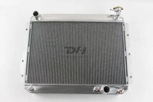 Aluminum 3 Row Radiator Fit 1981-89 1990 Toyota Land Cruiser FJ65 FJ60 3.4L 4.2L - Picture 1 of 12