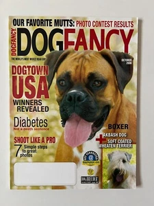 BOXER * WHEATEN TERRIER * AKBASH October 2006 DOG FANCY MAGAZINE Diabetes - Imagen 1 de 7