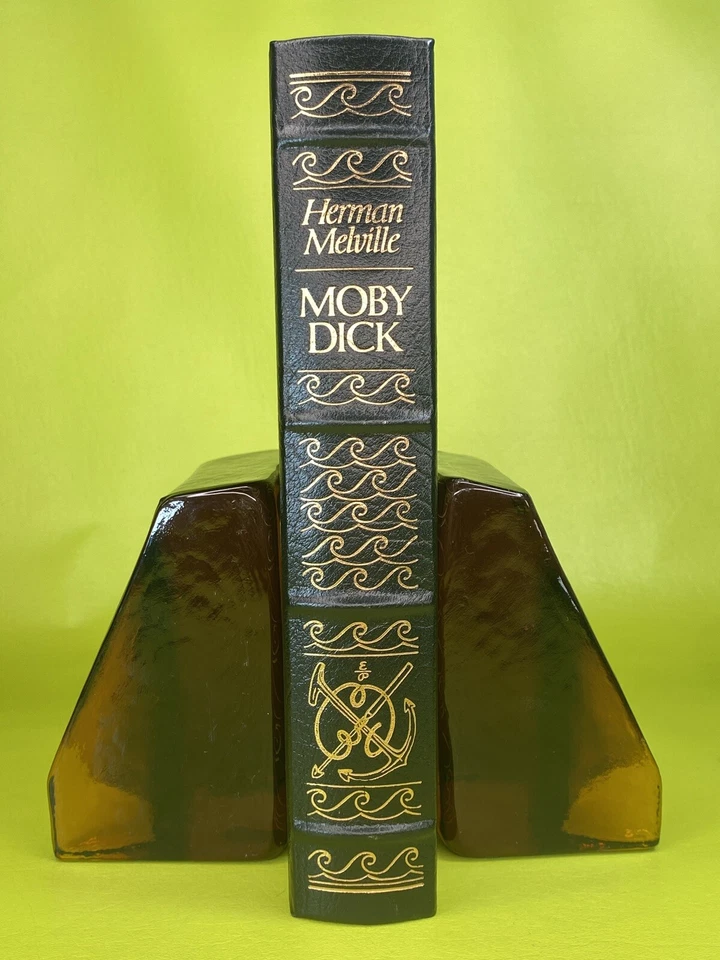 Moby Dick or the Whale Herman Melville Easton Press Collector's Edition Leather Foto 1 de 4