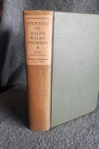 JOURNALS OF RALPH WALDO EMERSON, Annotations Vol. VII 1845-1848 Houghton 1912 - Picture 1 of 17