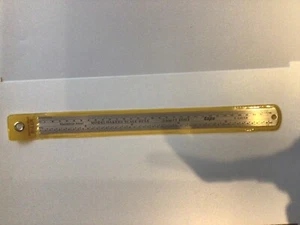 Expo Tools Stainless Modelmakers Steel Rule  2mm=1Foot N Gauge - Picture 1 of 1