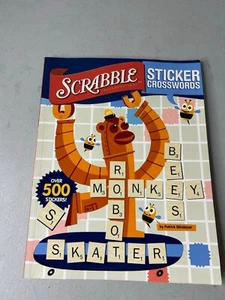 Scrabble Sticker Crosswords by Patrick Blindauer (2007, Paperback) NEW Ages 6-8 - Imagen 1 de 1