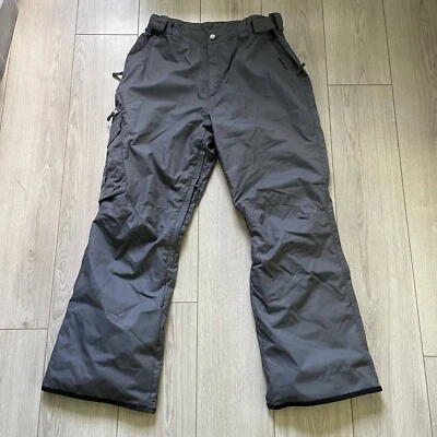 Orage Vibe Ski Snowboarding Woman’s Pants Gray X-Large Zippered Hand Pockets - Image 1 of 4