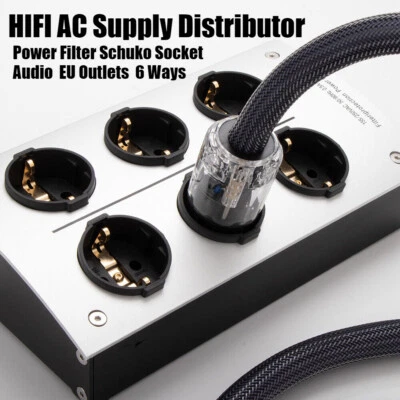EPT60 HiFi ADL Rauschunterdrückung Verteiler EU Netzteil Box Energieübertragung - Bild 1 von 4