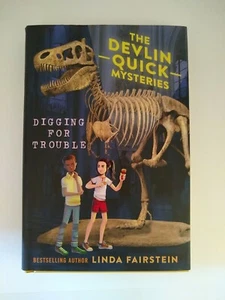 Digging For Trouble (The Devlin Quick Mysteries) Hardcover Book New - Picture 1 of 2