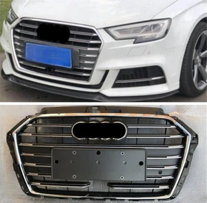 Parachoques delantero rejilla malla orificio ACC para Audi A3 S3 RS3 2017-2019 - Imagen 1 de 4