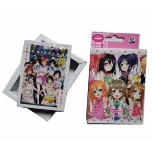 Tarjetas de juego Love Live Anime Collection juego de póquer juego niña tarjeta 54 cartas - Imagen 1 de 3
